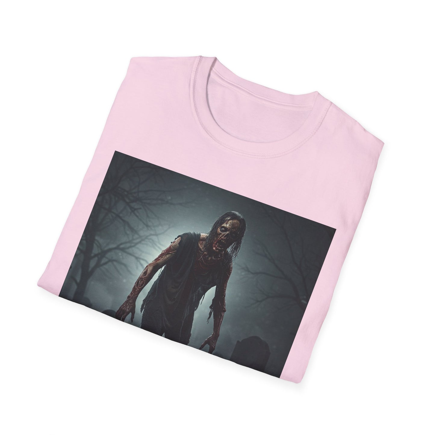 Unisex Softstyle Horror Tee - Perfect for Halloween and Horror Fans