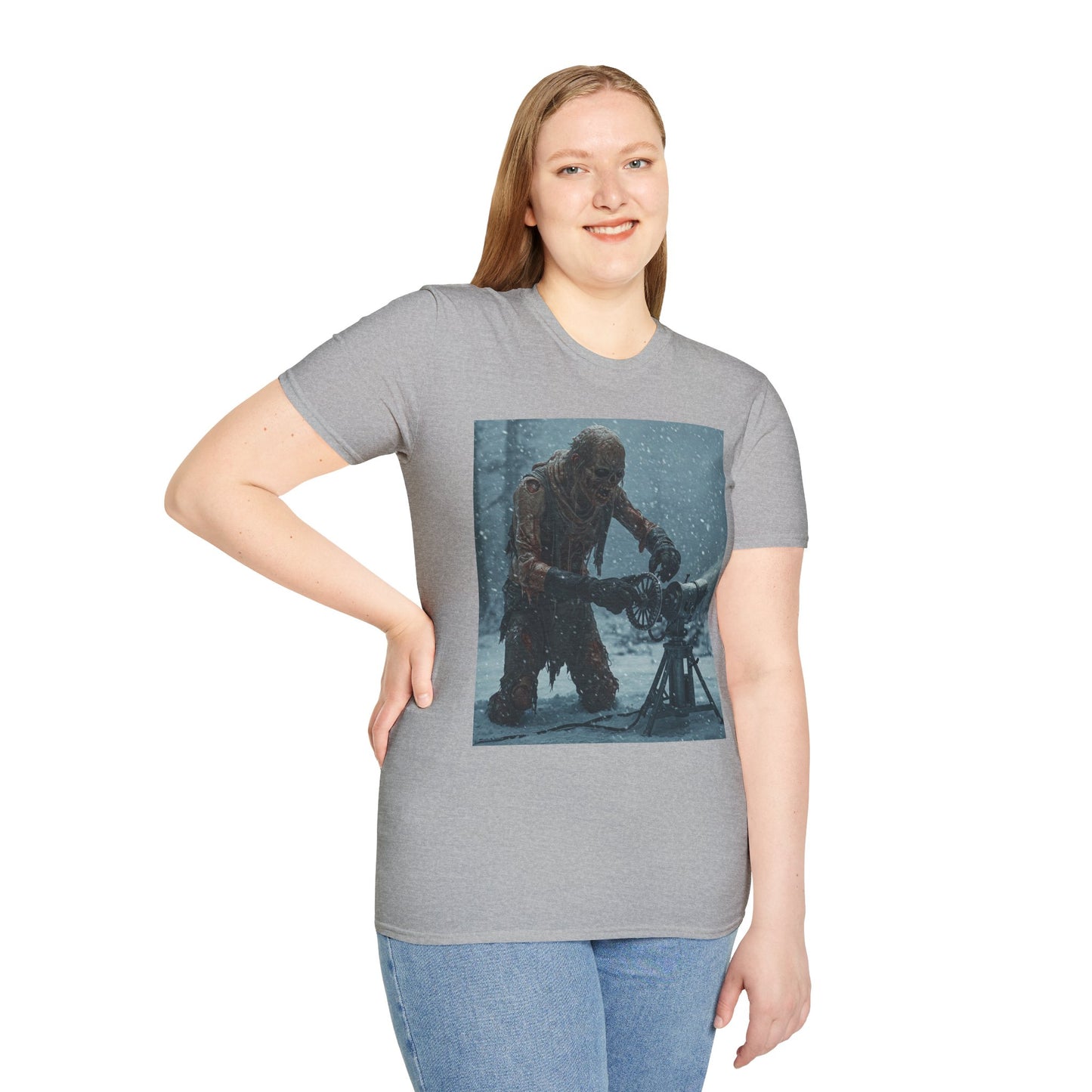 Unisex Softstyle T-Shirt | Snowy Scene Fan Tee