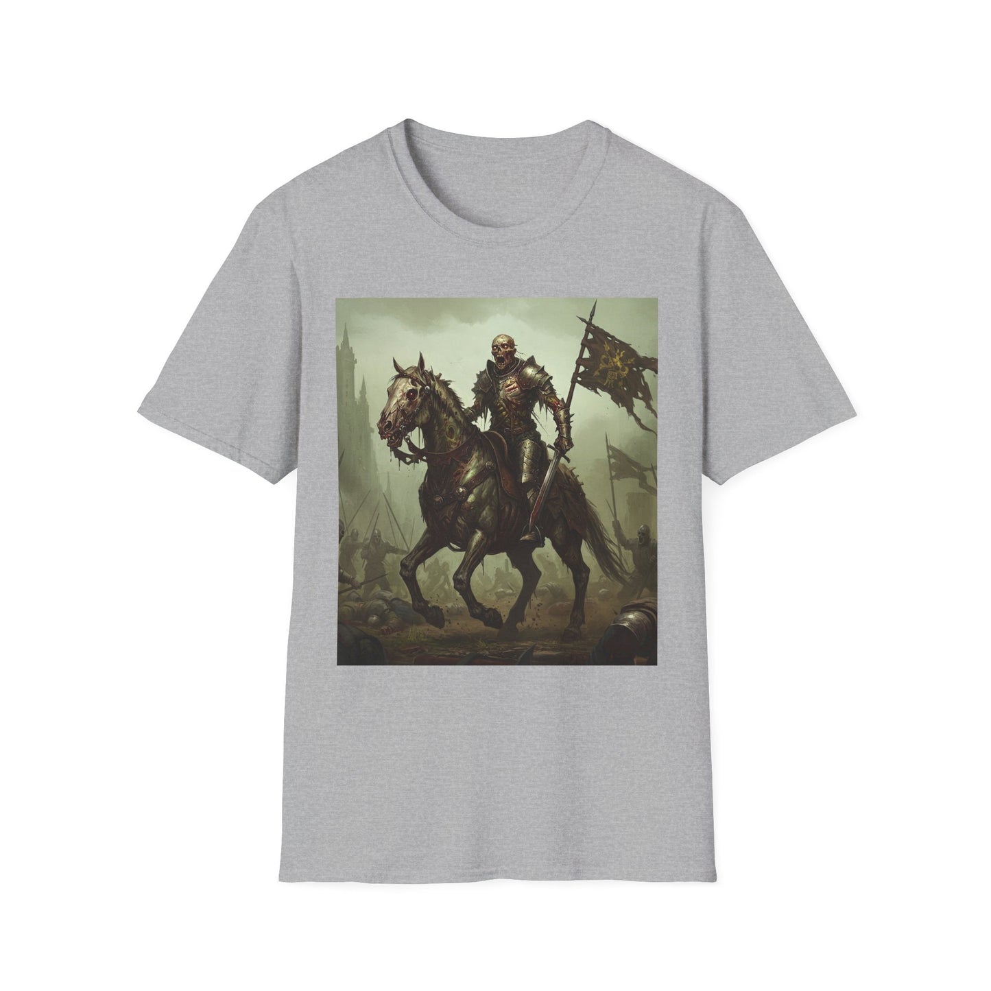 Epic Knight Riding T-Shirt - Unisex Fantasy Graphic Tee