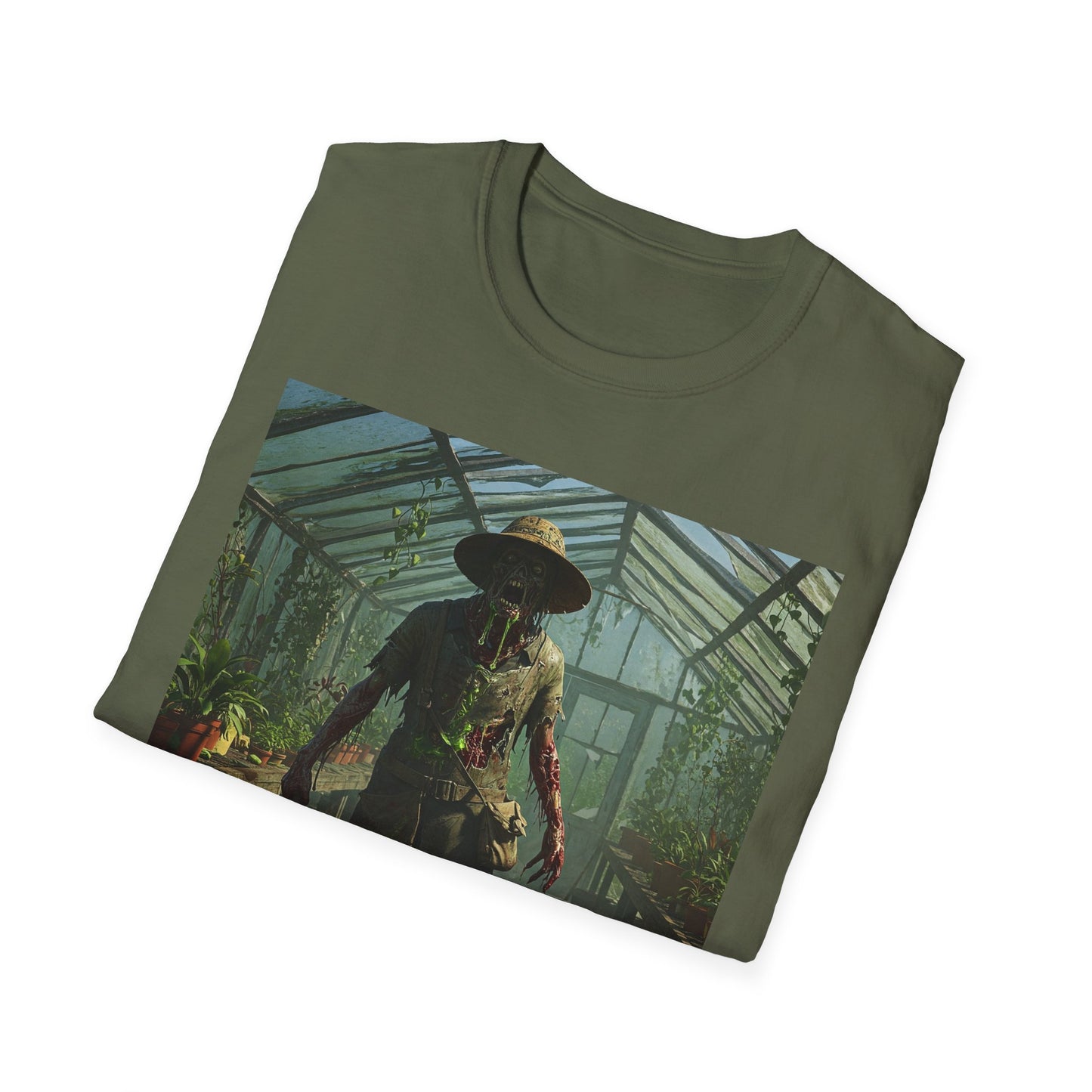 Unisex Softstyle T-Shirt - Gothic Scarecrow Graphic Tee