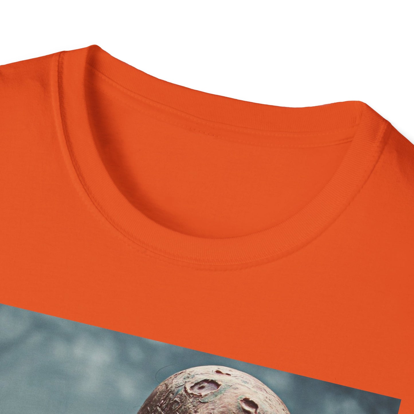 Apocalyptic Portrait Tee, bold, decaying zombie graphic