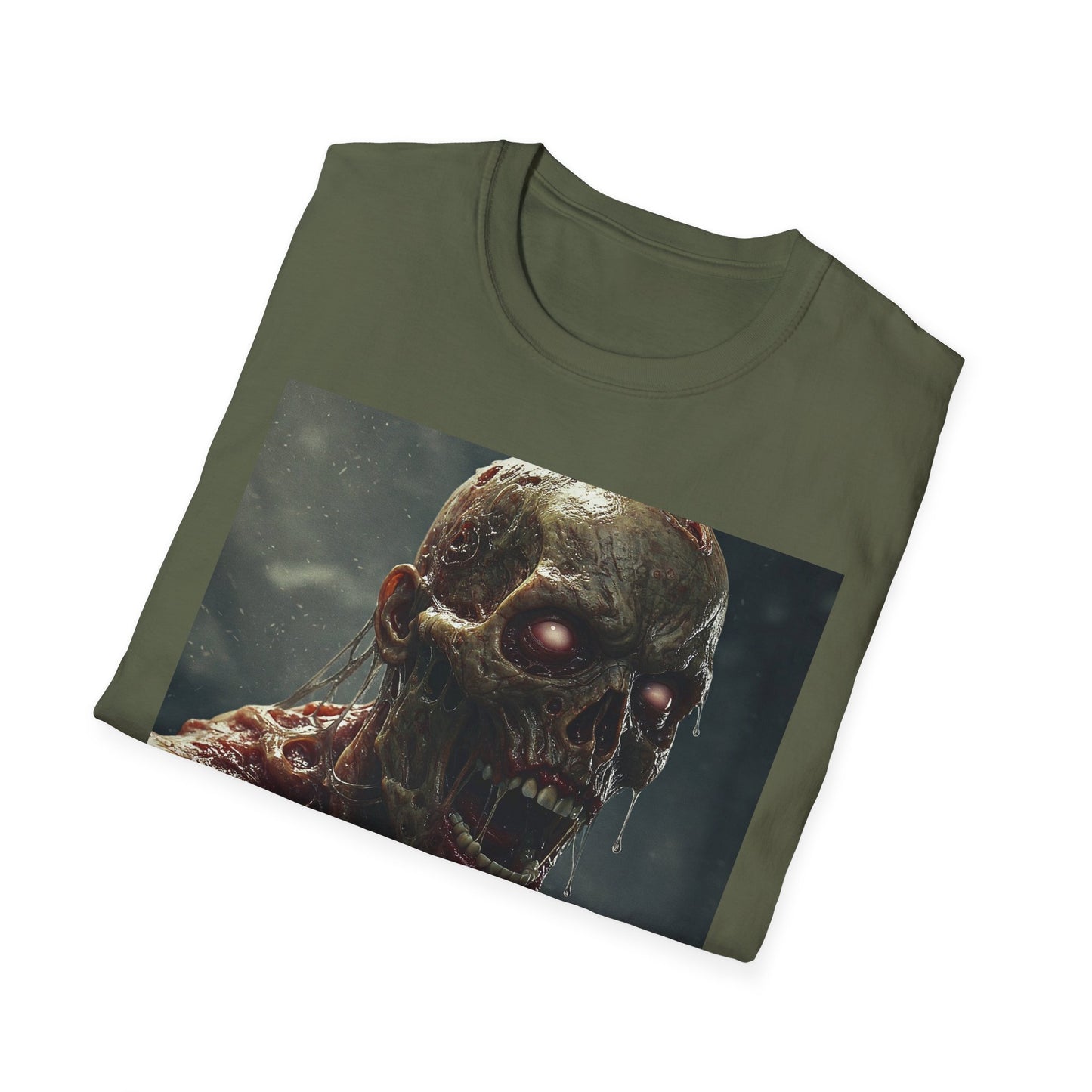 Zombie Graphic Unisex T-Shirt - Perfect for Halloween and Horror Fans