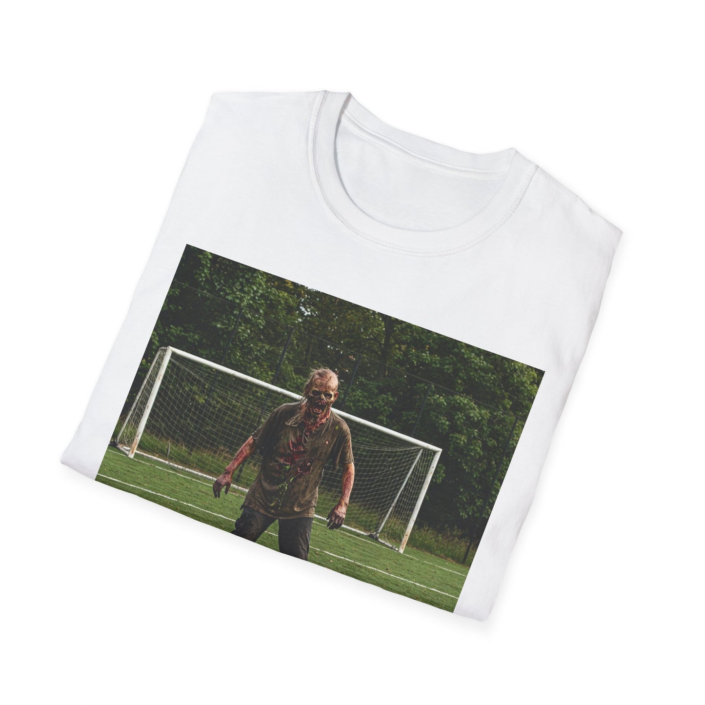 Soccer Themed Unisex Softstyle T-Shirt - Perfect for Sports Lovers