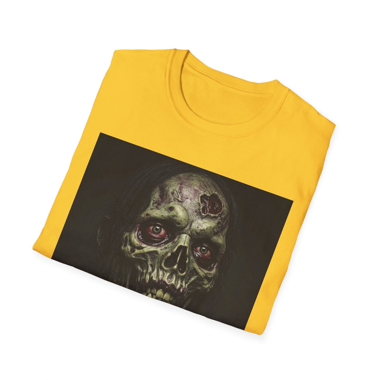 Apocalyptic Portrait Tee: A Vision of Decay