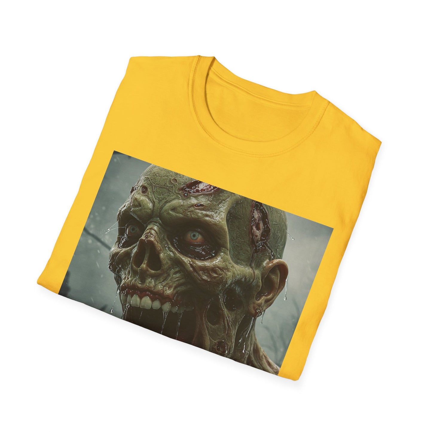 Apocalyptic Portrait Tee: A Vision of Decay