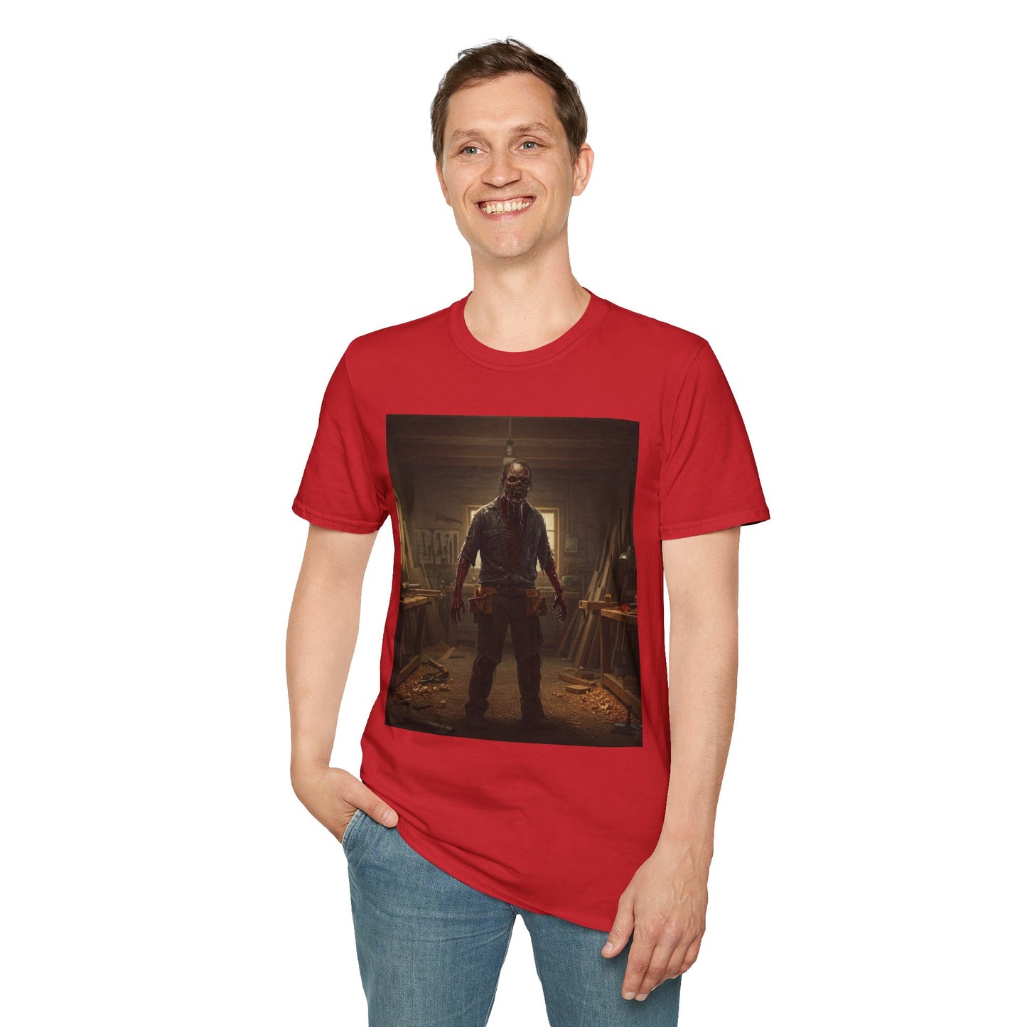 Unisex Horror Movie Softstyle T-Shirt - Perfect for Halloween Enthusiasts