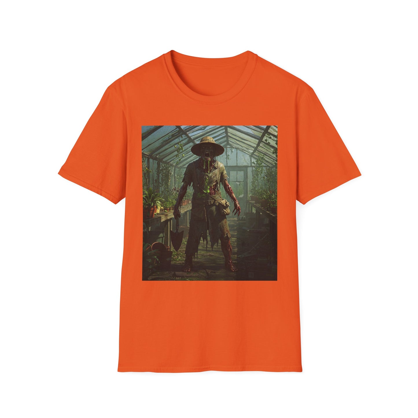 Unisex Softstyle T-Shirt - Gothic Scarecrow Graphic Tee