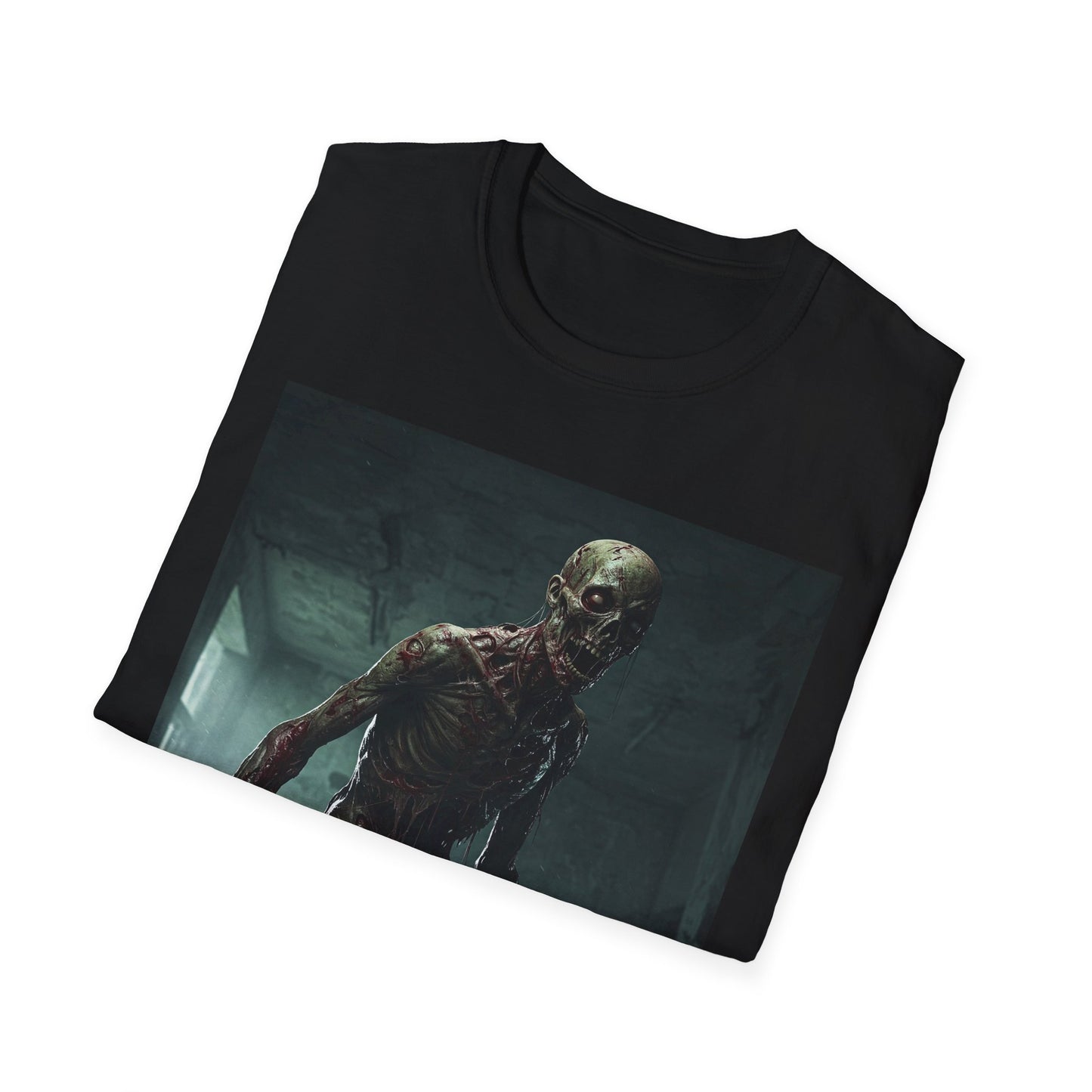 Apocalyptic Portrait Tee: A Vision of Decay