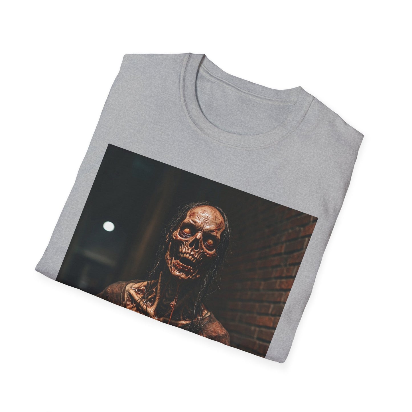 Apocalyptic Portrait Tee: A Vision of Decay