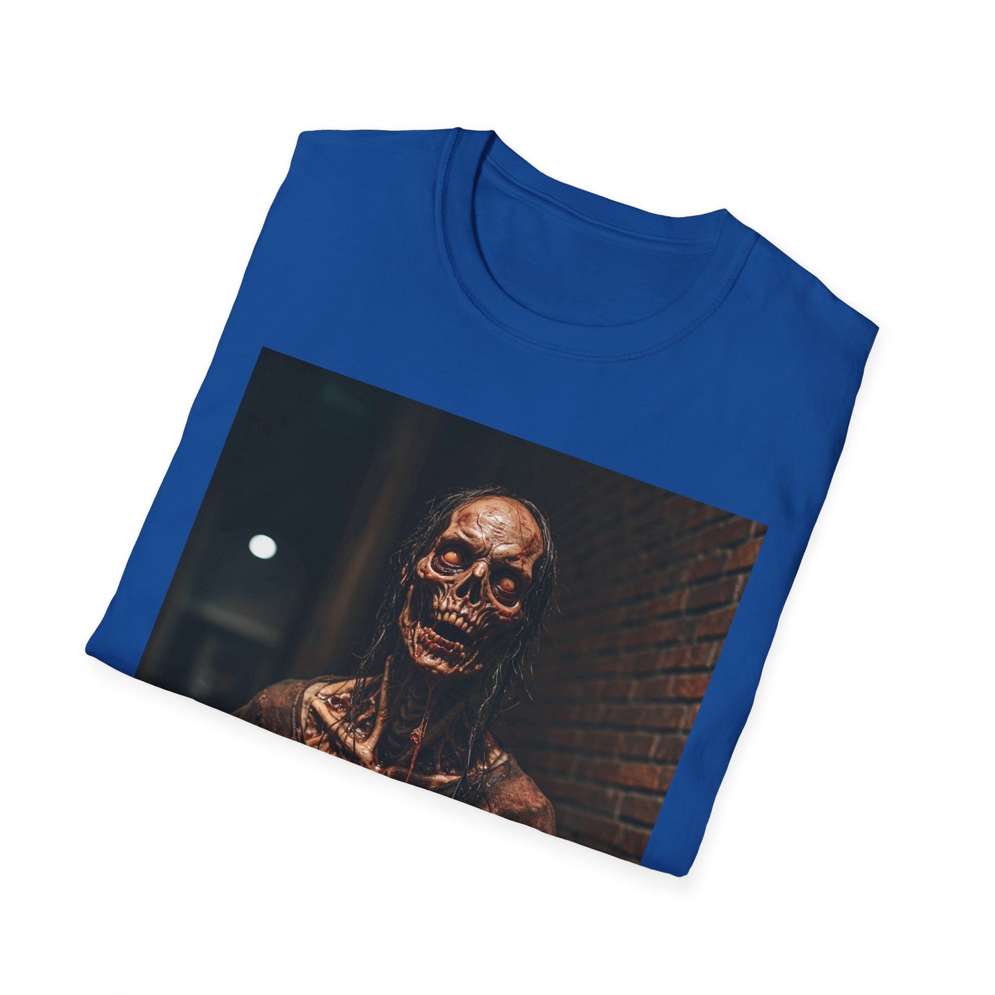 Apocalyptic Portrait Tee: A Vision of Decay