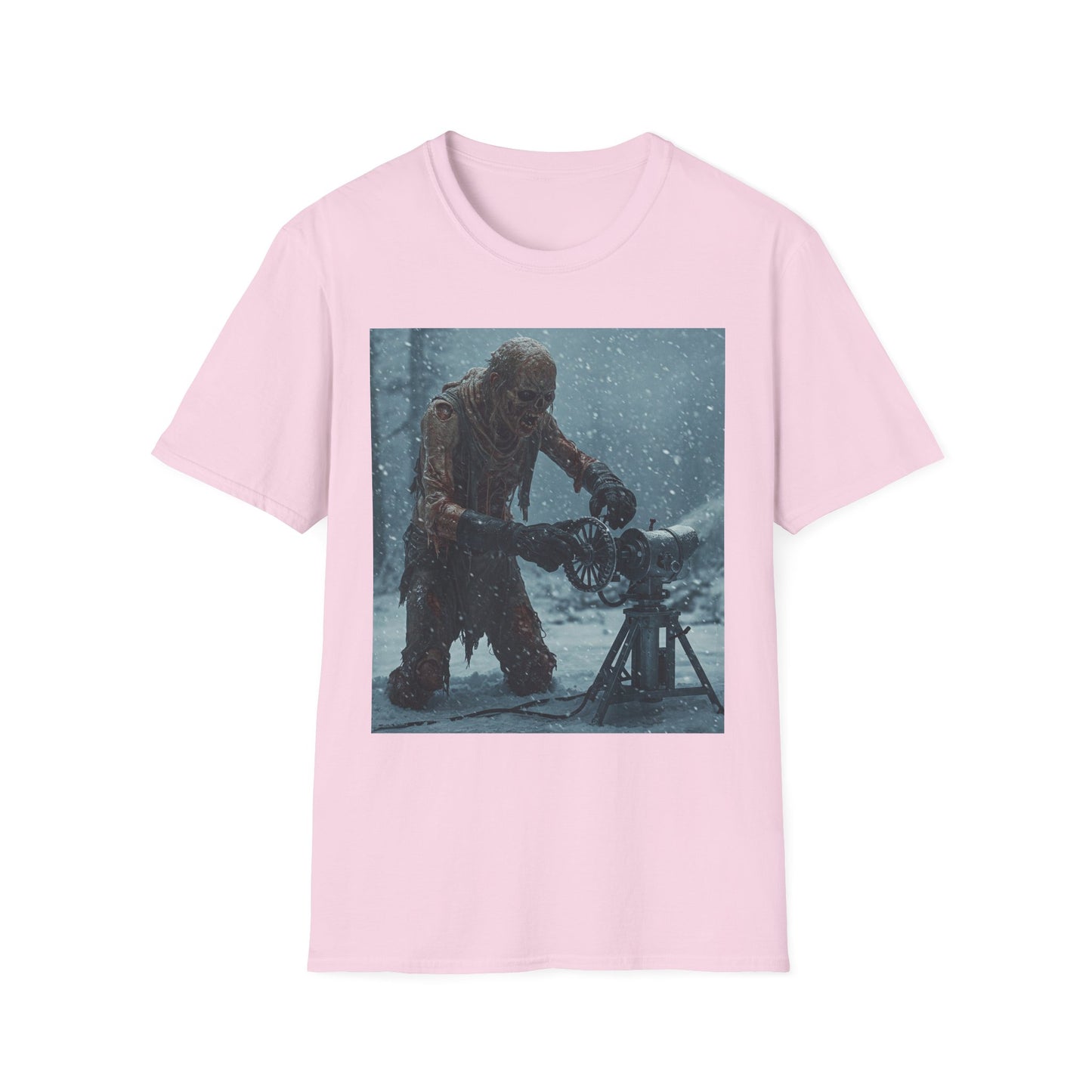 Unisex Softstyle T-Shirt | Snowy Scene Fan Tee