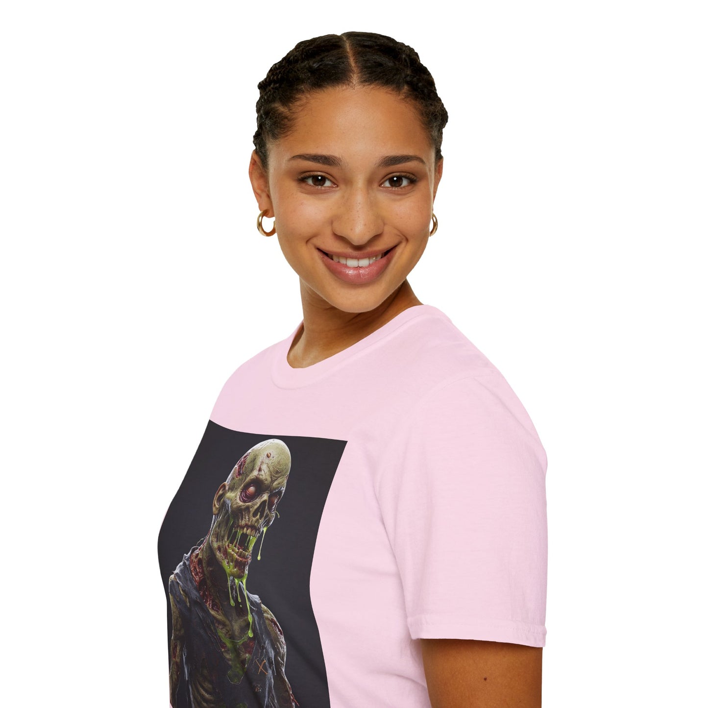 Zombie Apocalypse Unisex Softstyle T-Shirt - Perfect for Halloween and Horror Fans