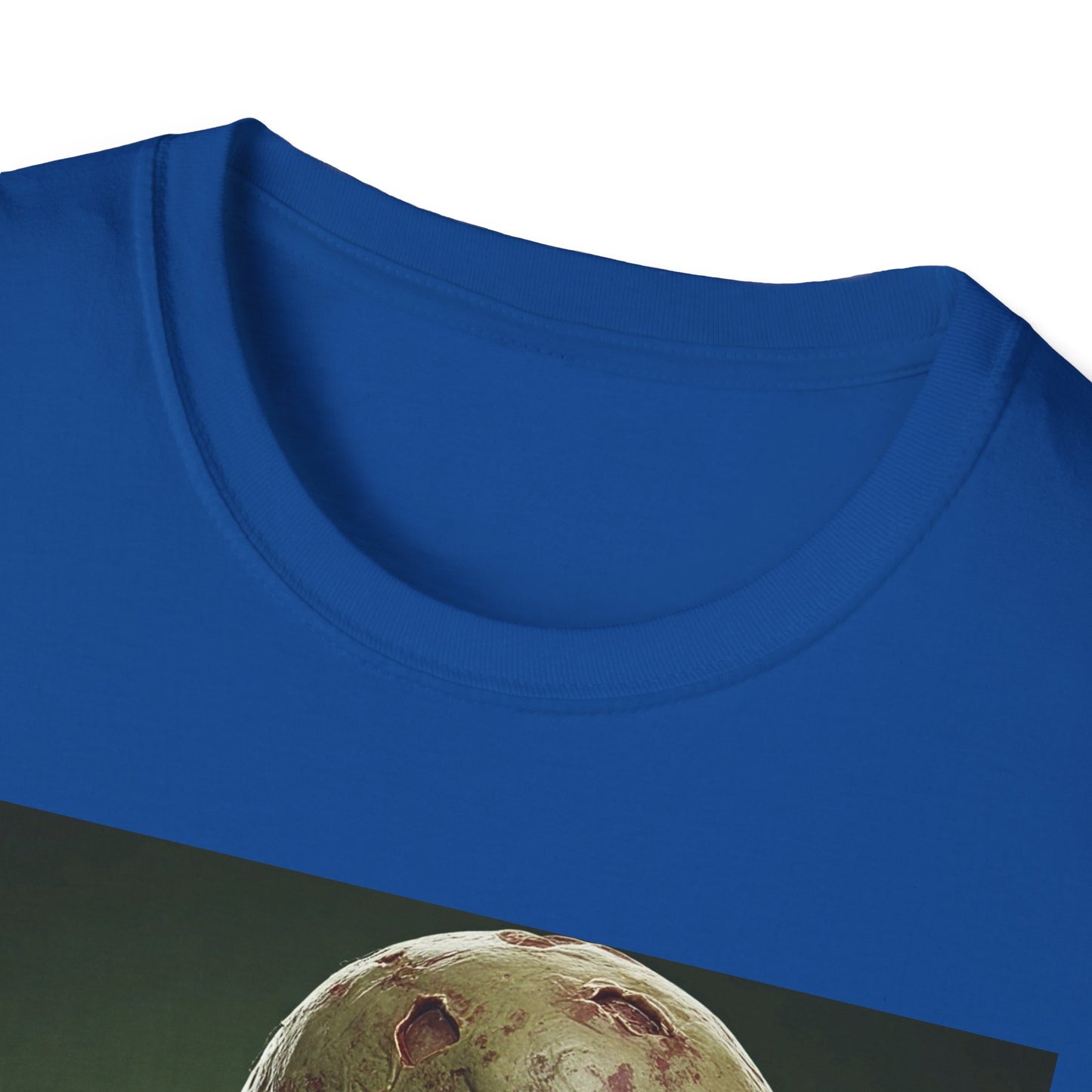 Zombie Graphic Unisex Softstyle T-Shirt - Perfect for Halloween and Horror Fans