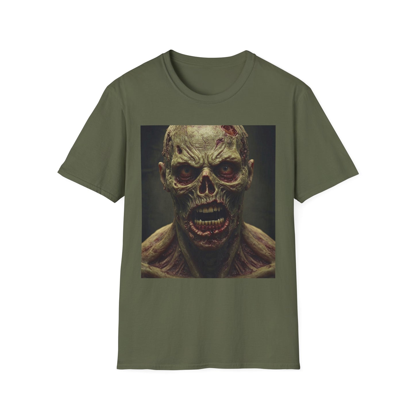 Apocalyptic Portrait Tee: A Vision of Decay