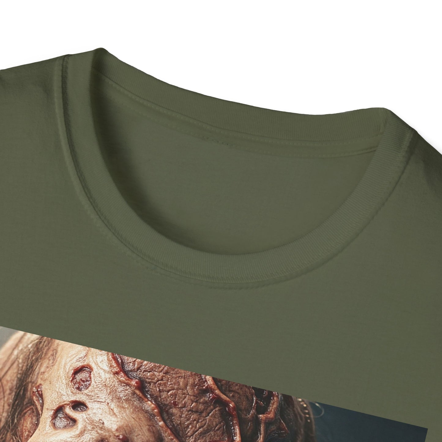 Apocalyptic Portrait Tee: A Vision of Decay