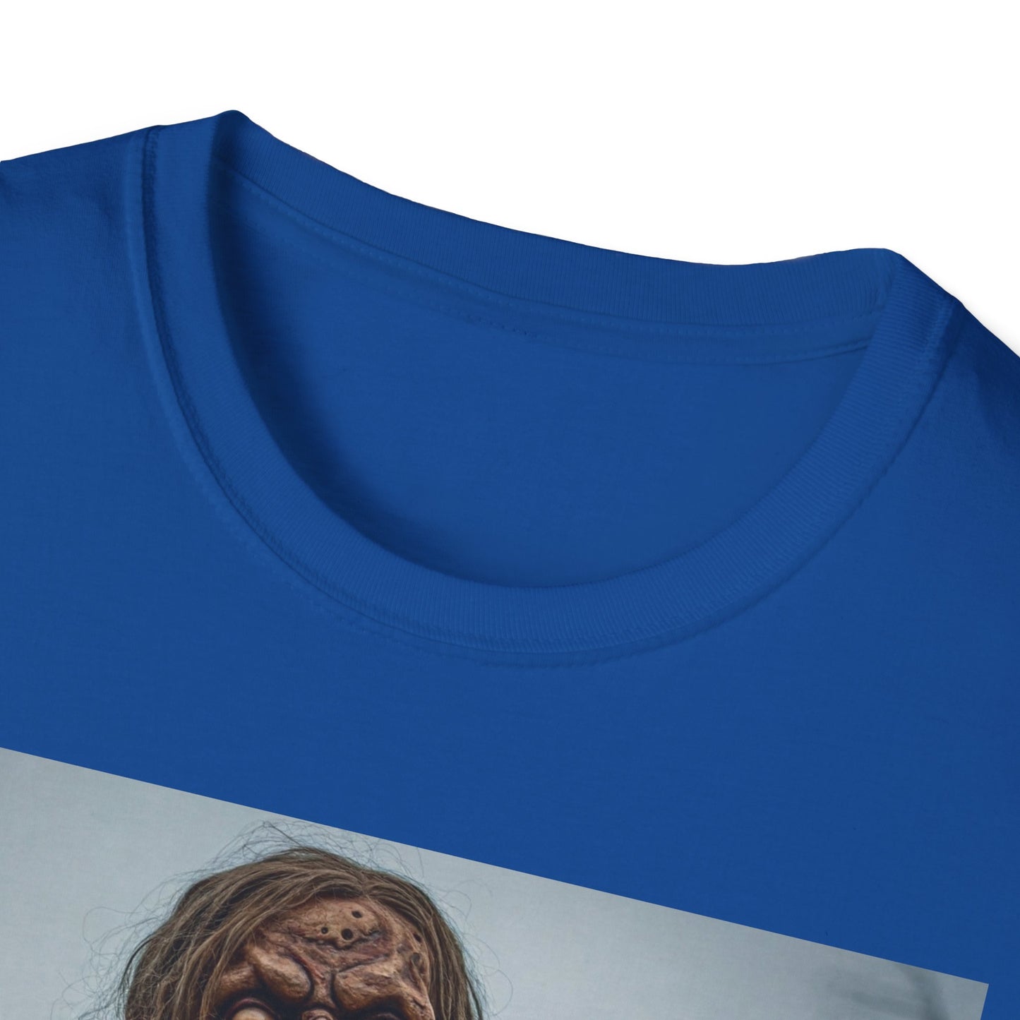 Apocalyptic Portrait Tee, bold, decaying zombie graphic