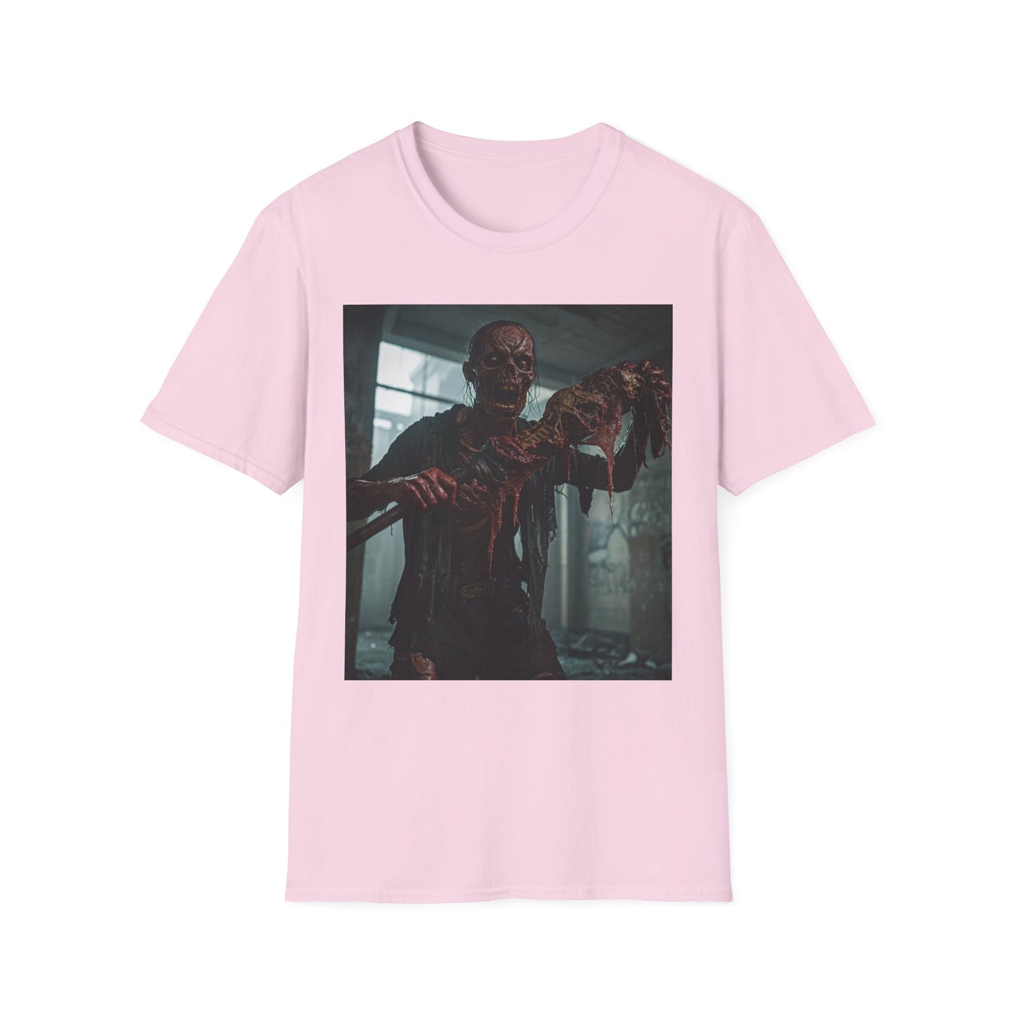 Creepy Zombie Graphic Unisex T-Shirt - Perfect for Halloween & Horror Fans