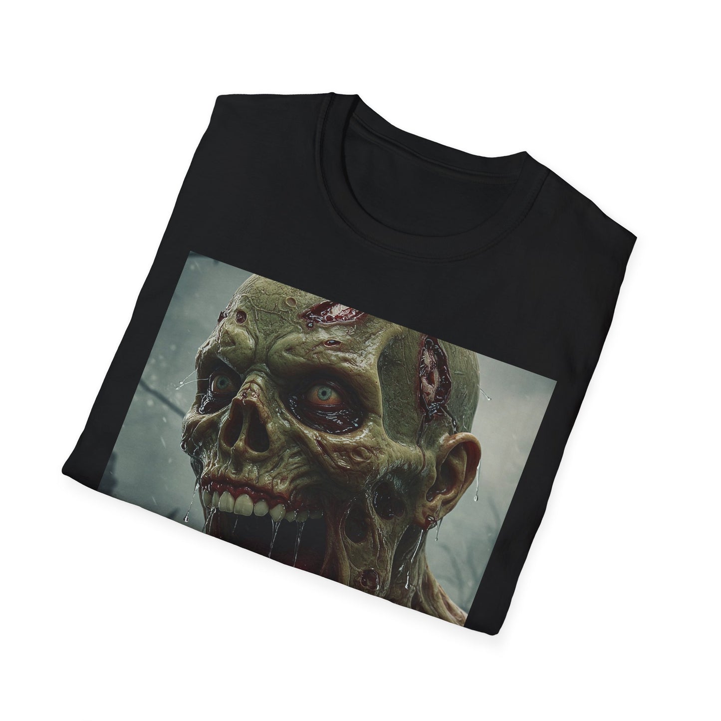 Apocalyptic Portrait Tee: A Vision of Decay