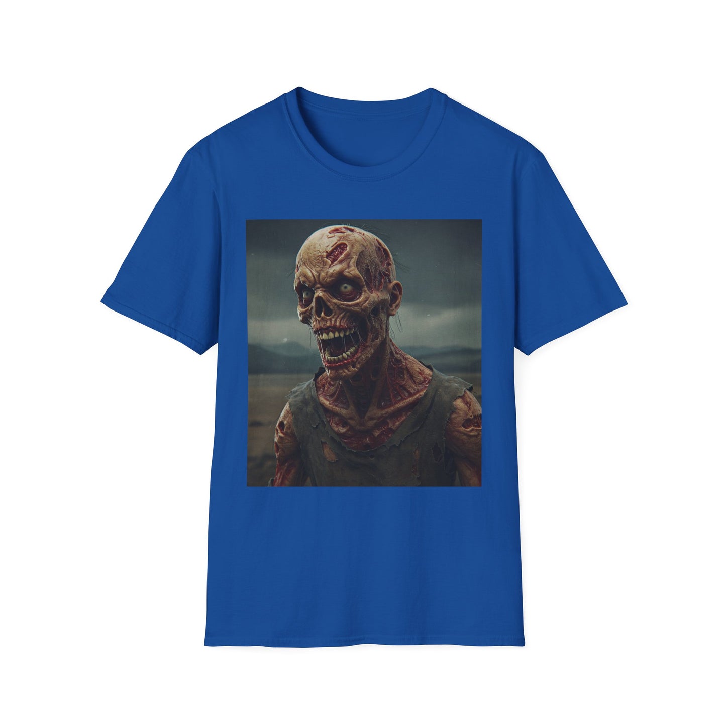 Apocalyptic Portrait Tee: A Vision of Decay