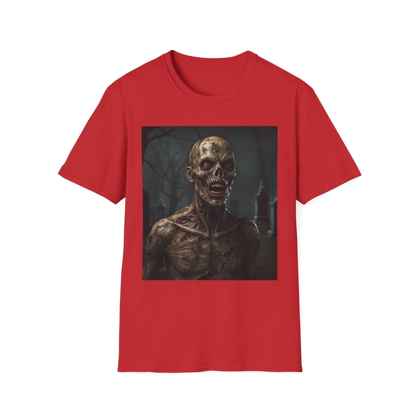 Apocalyptic Portrait Tee: A Vision of Decay