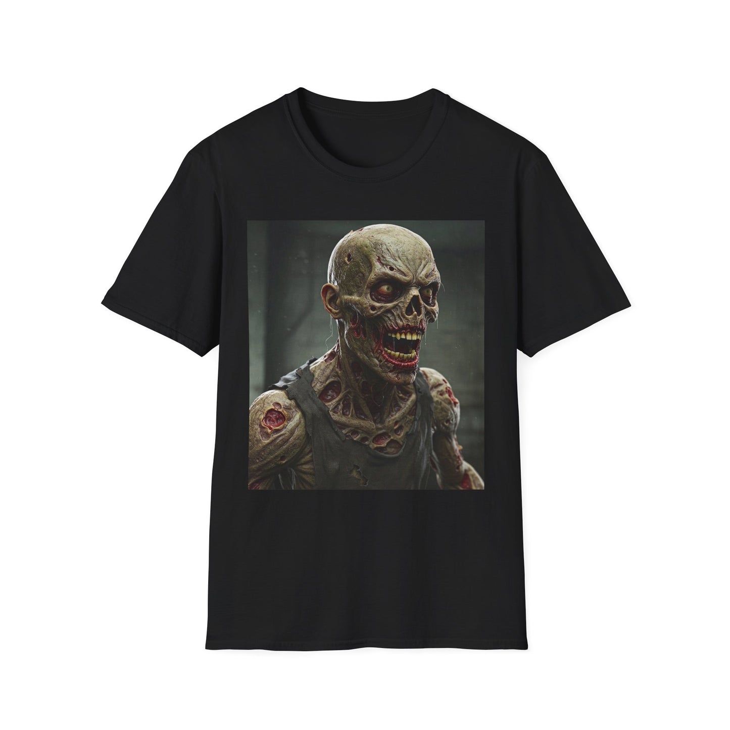 Apocalyptic Portrait Tee: A Vision of Decay