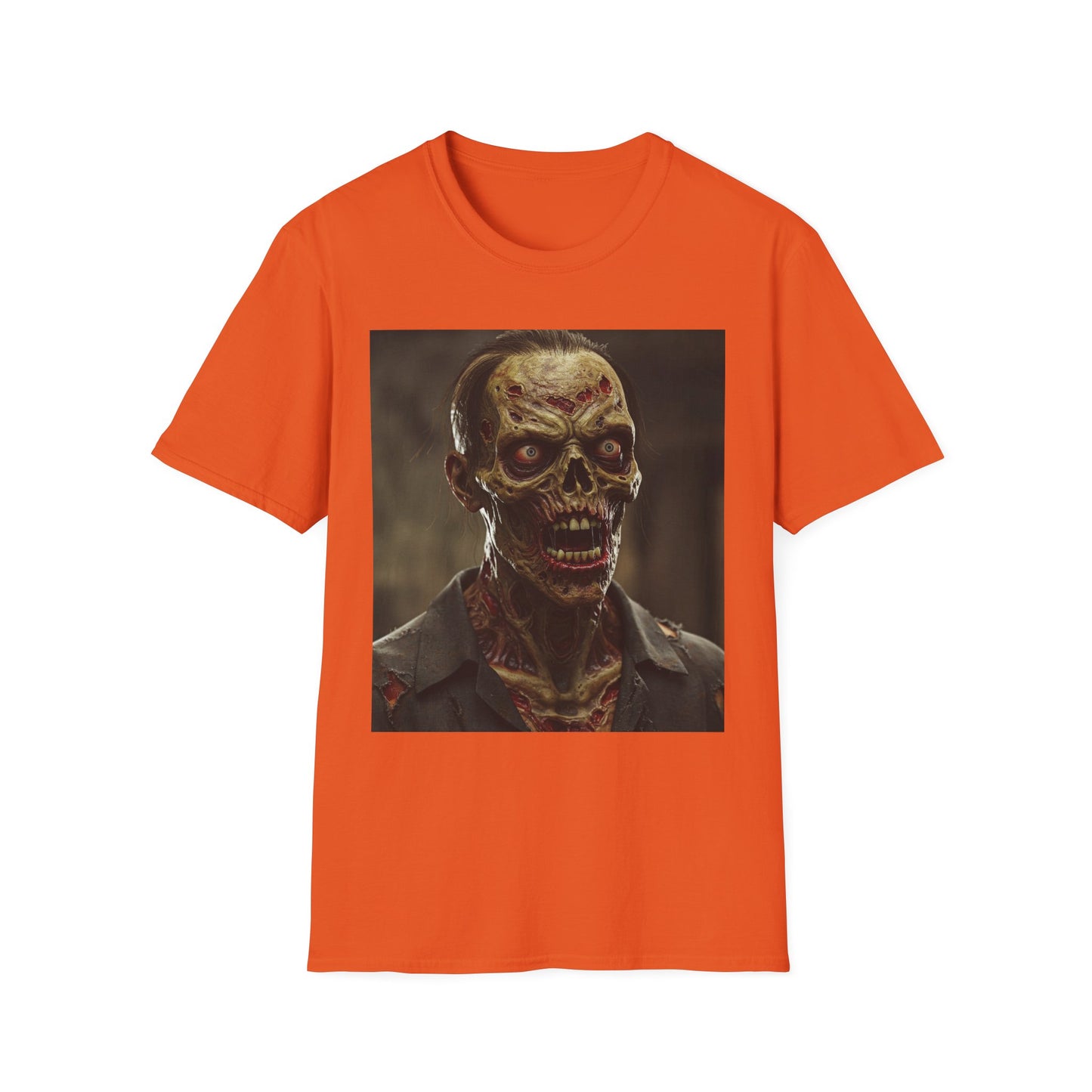 Apocalyptic Portrait Tee: A Vision of Decay